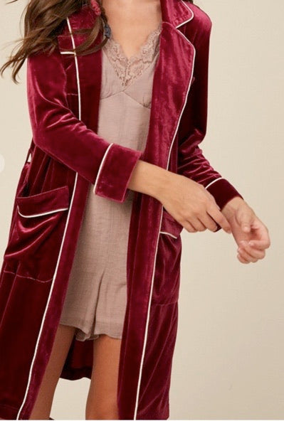 Ella Velvet Robe