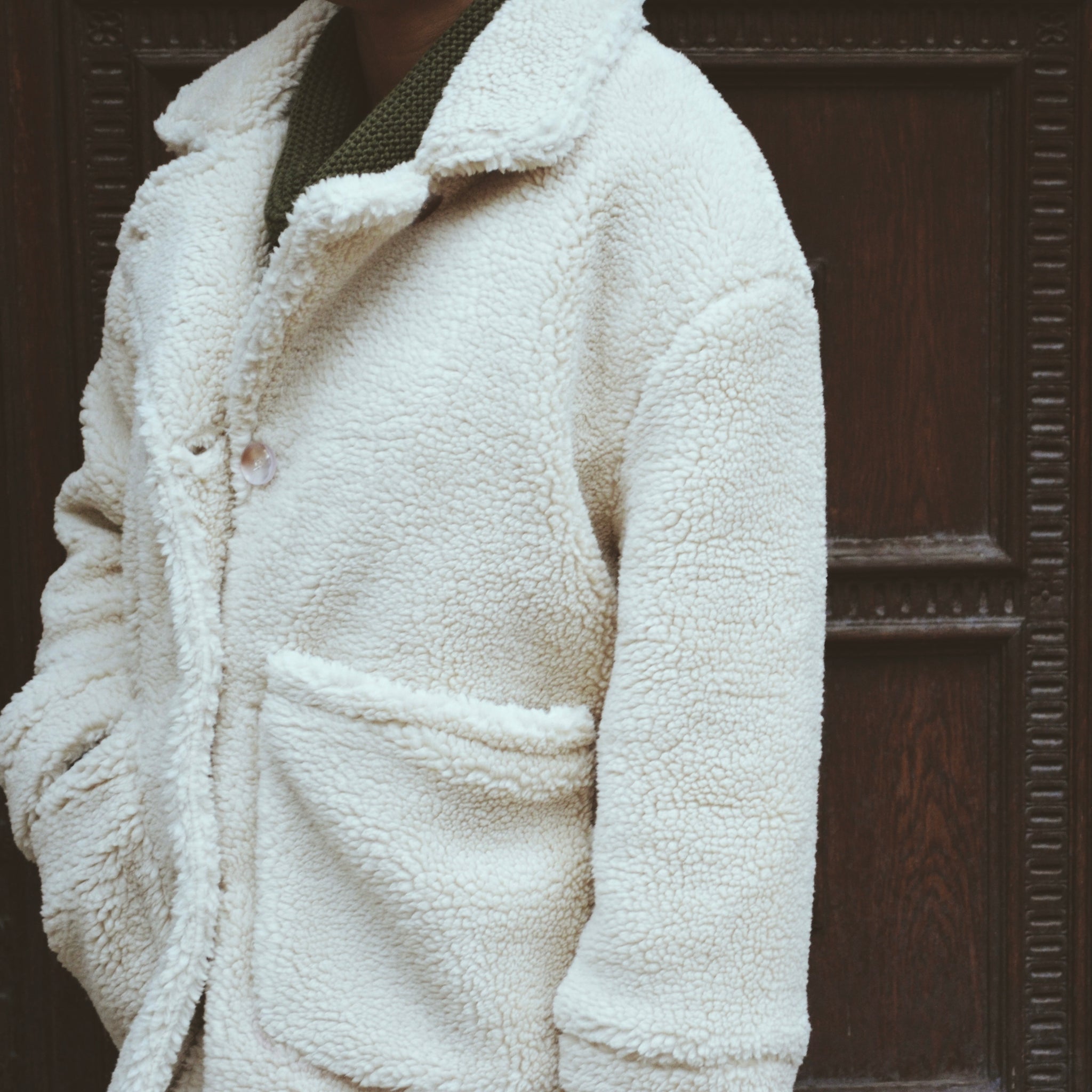 Oversized Teddy Coat