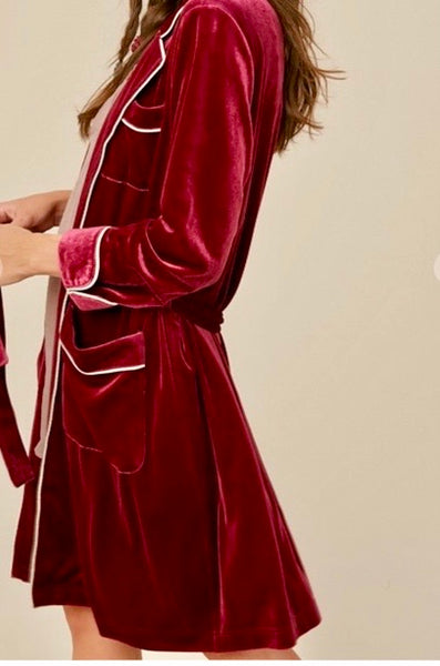 Ella Velvet Robe